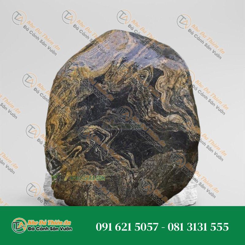 Đá trầm tích trang trí hồ cá 28x57cm