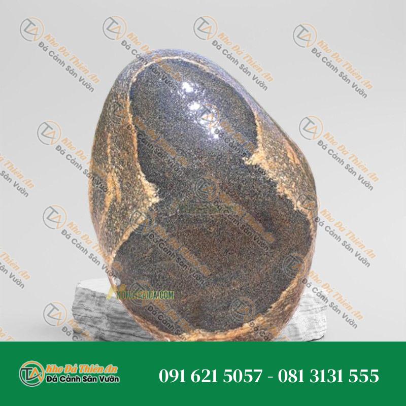 Đá trầm tích trang trí vườn 27x47cm