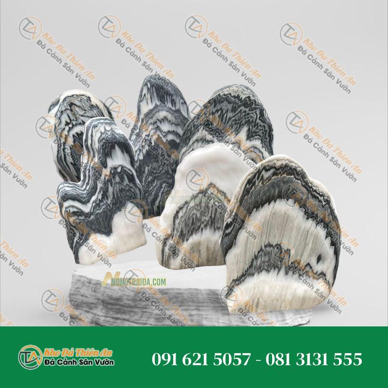 Đá tuyết sơn trang trí 48x106cm