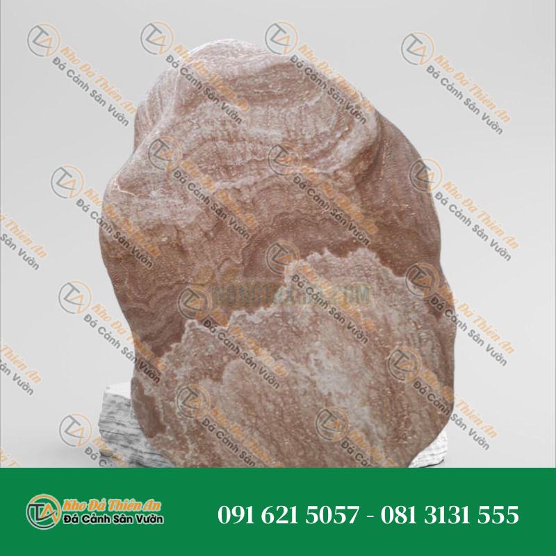 Đá vân gỗ để vườn, mài trơn 120x70cm