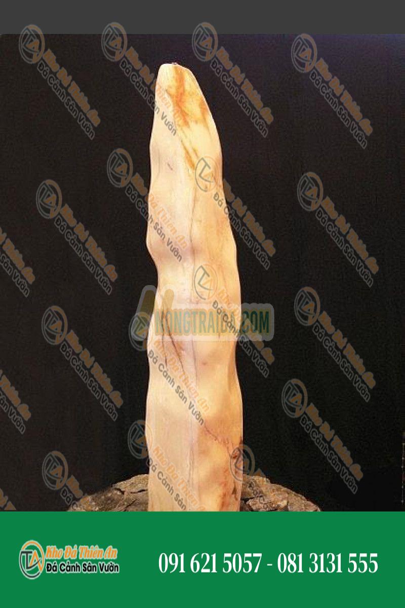 Đài phun nước Ice Megalith đá cẩm thạch trắng hồng mịn 200cm