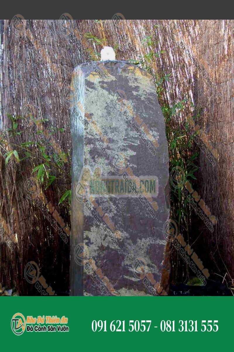 Đài phun nước Monolith đá phiến màu tím 120cm