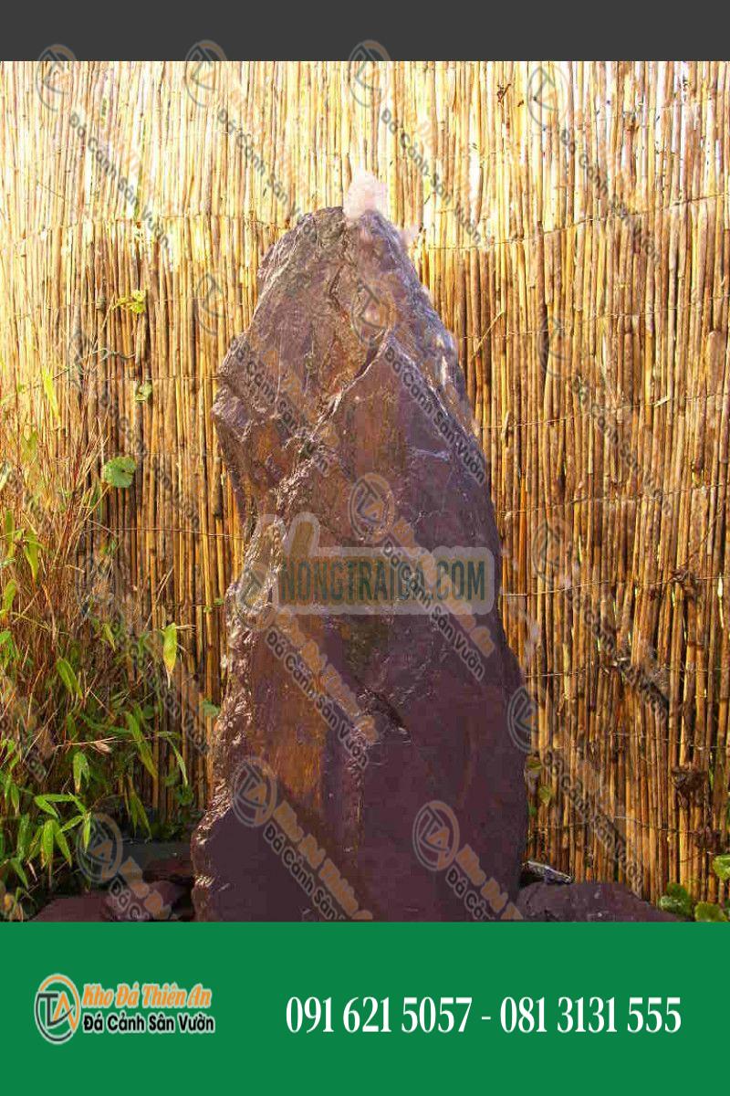 Đài phun nước Monolith đá phiến màu tím 75cm