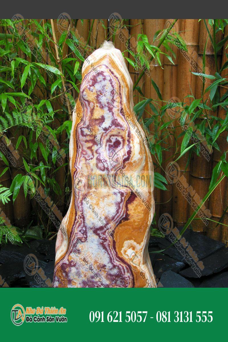 Đài phun nước Monolithe đá Onyx 80cm