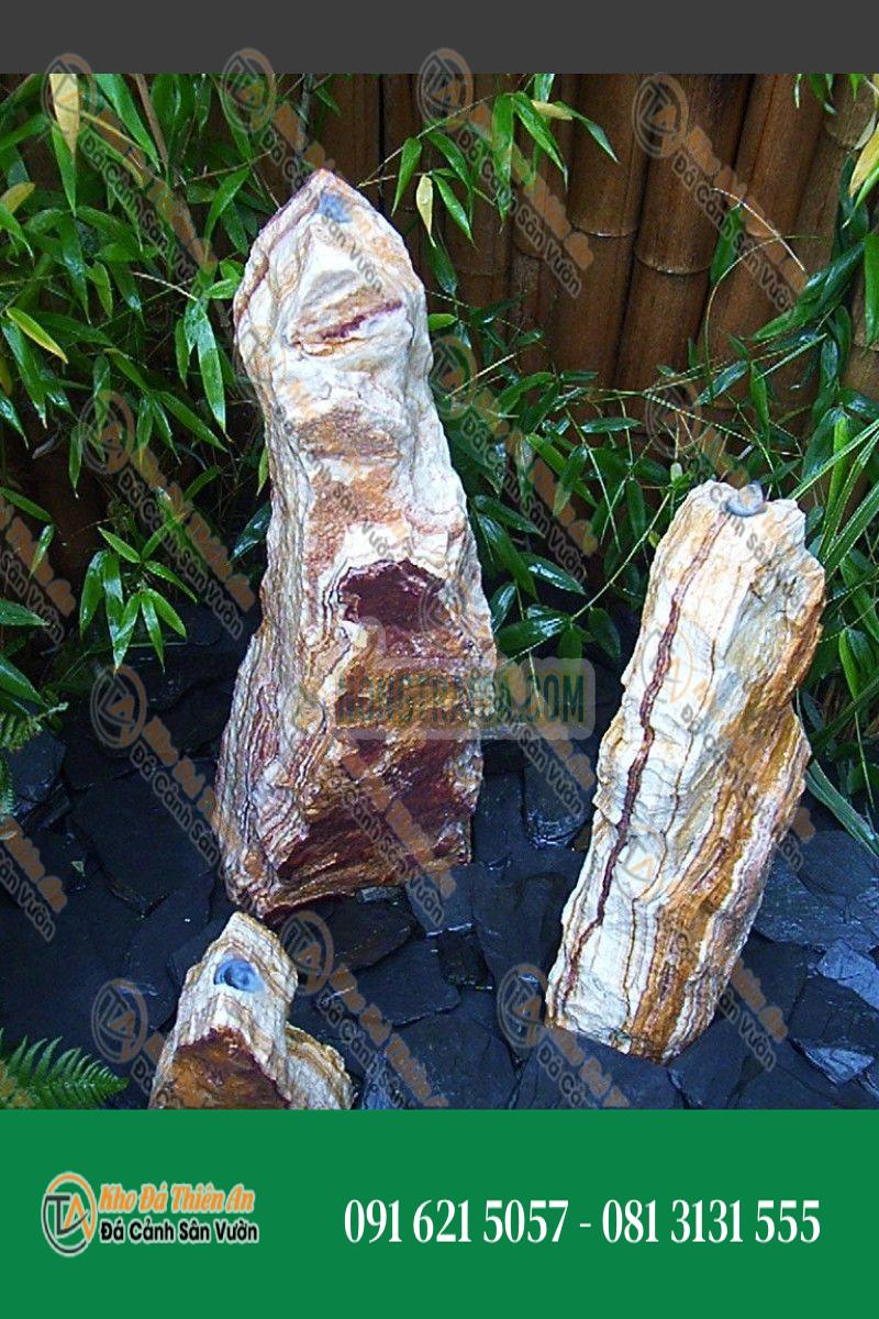 Đài phun nước Triolithes đá Onyx 80cm