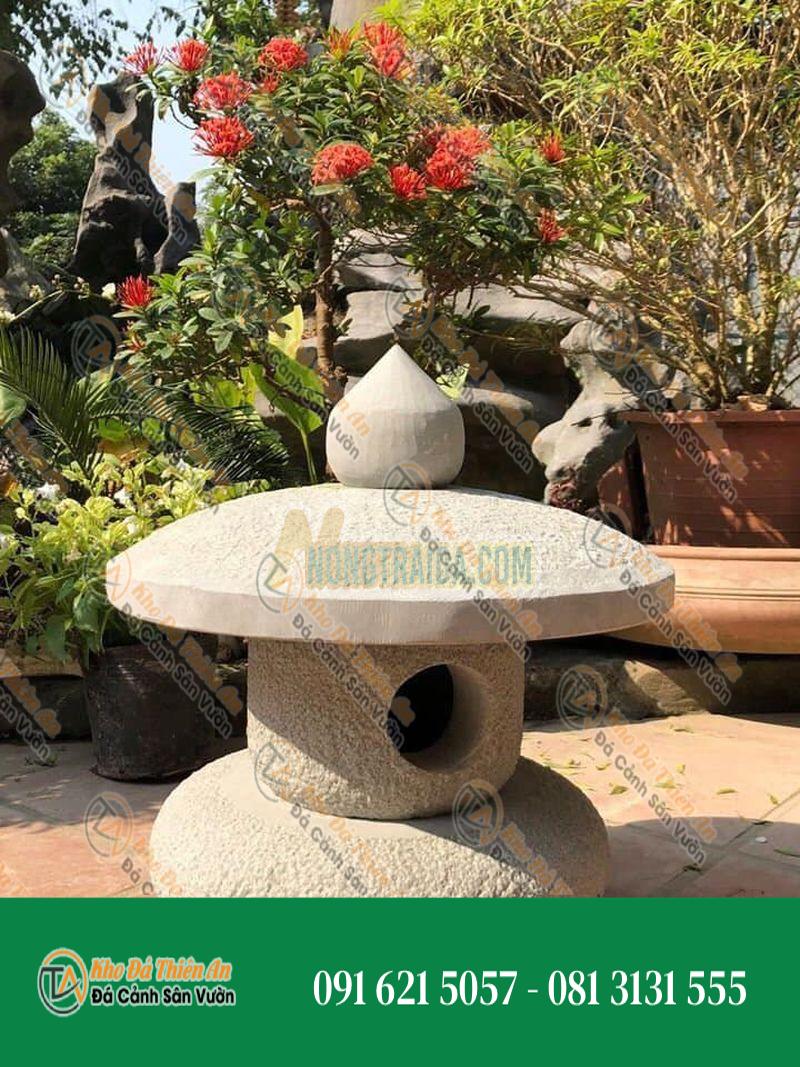Đèn đá nấm lùn sa thạch