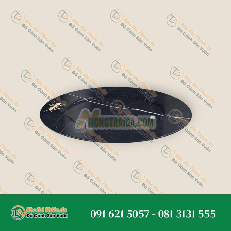 Đĩa làm thủ công bằng đá cẩm thạch Marquinia, thiết kế hiện đại bởi Pieruga Marble, Ý