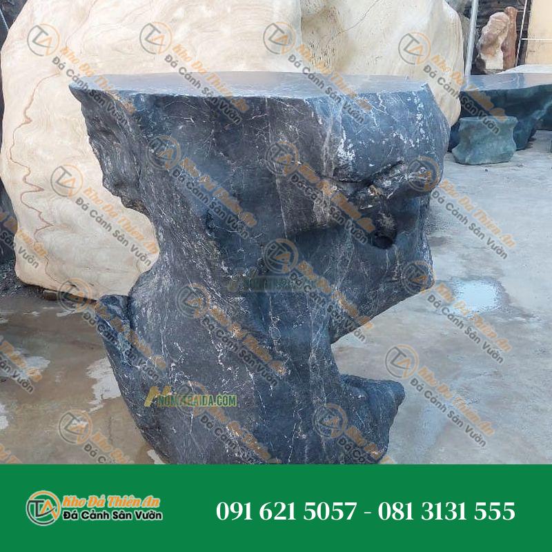 Đôn kê cây cảnh đá nguyên khối 57x88x86cm