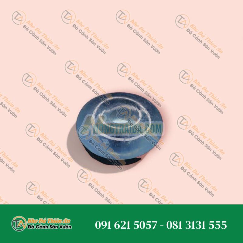 Đồng tiền aquamarine 17mm