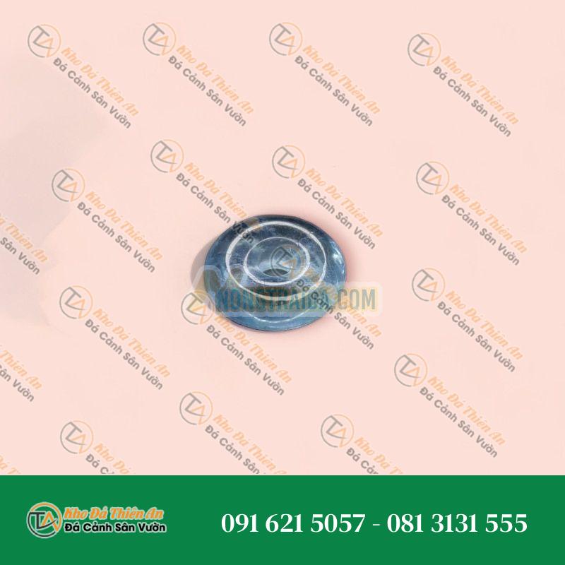 Đồng tiền aquamarine 17mm