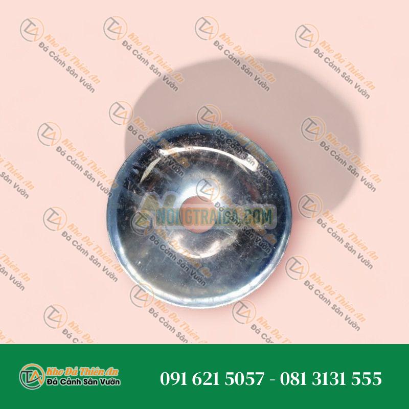 Đồng tiền aquamarine 22mm