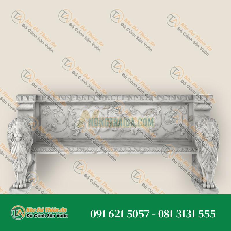 Ghế đá Acanthus Lions
