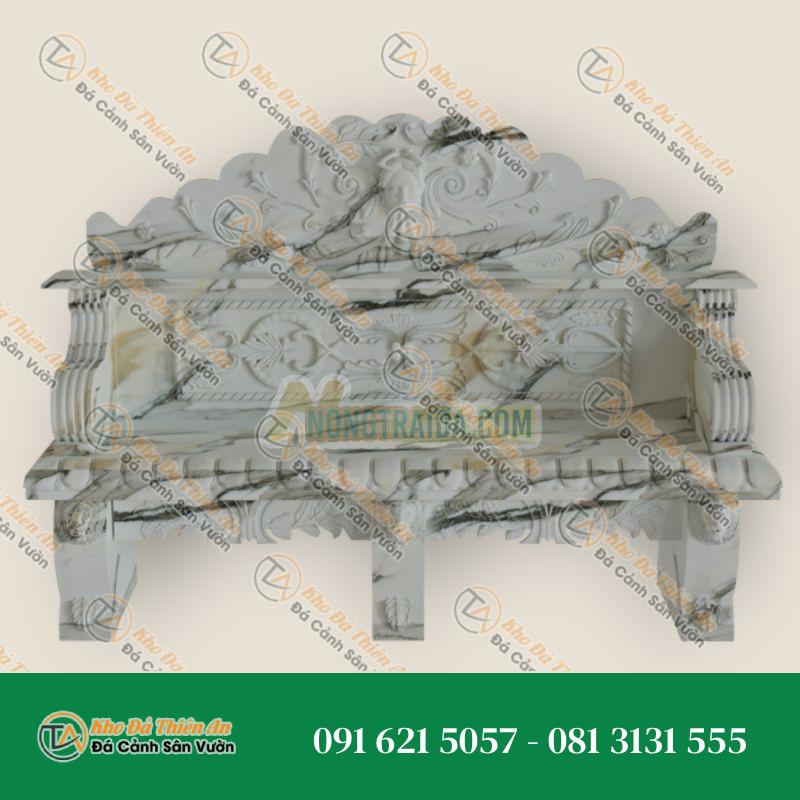 Ghế đá Atlantis Marble