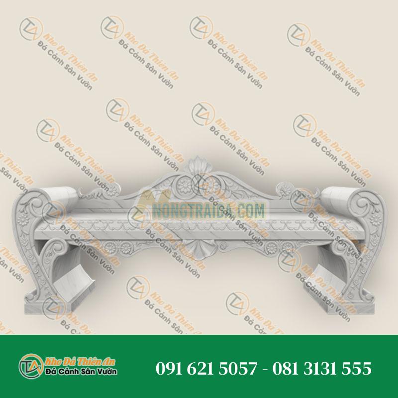 Ghế đá Marble Cuộn