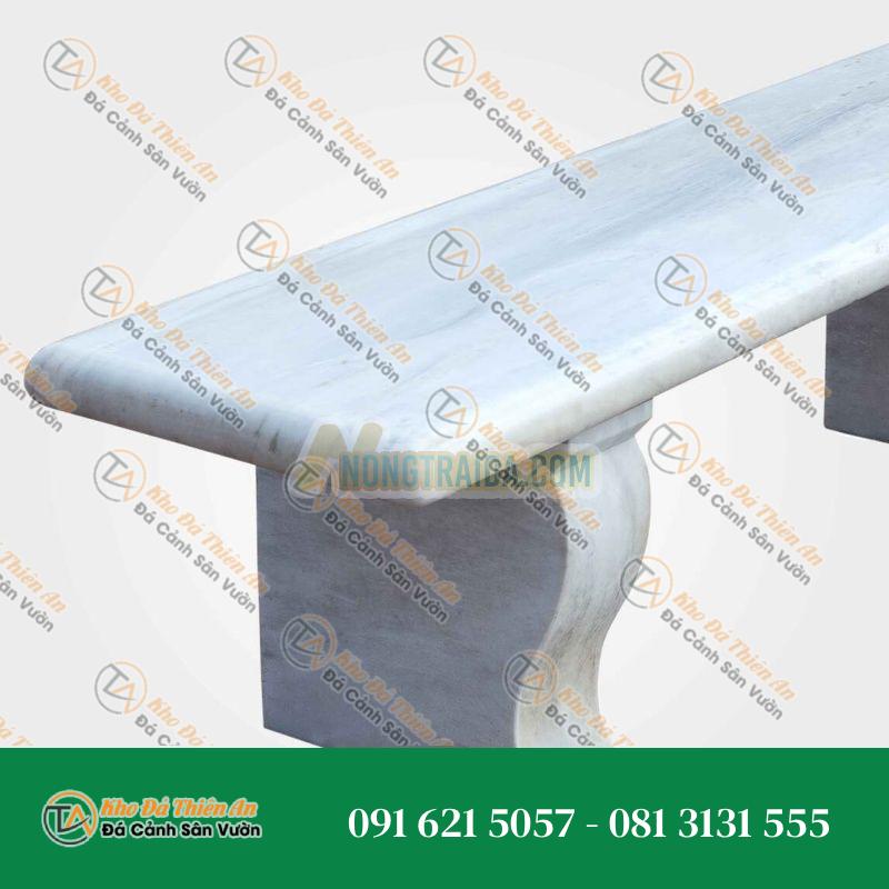 Ghế đá marble đơn giản