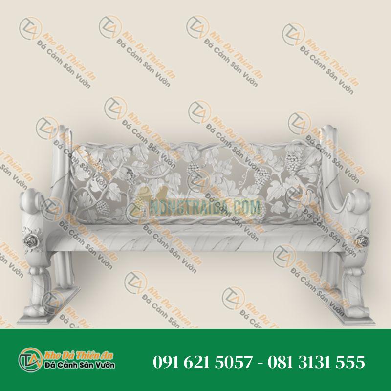 Ghế đá Marble và Sắt rèn