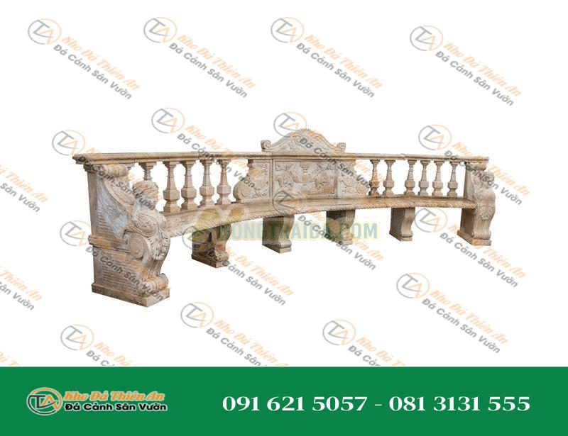 Ghế đá travertine