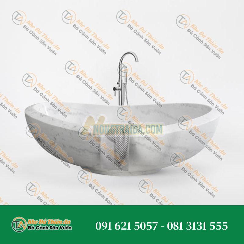 Giảm giá! Bồn tắm đá Marble trắng Slipper phòng tắm