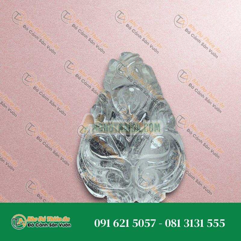 Hồ ly chúa đá Thạch anh trắng Thiên An