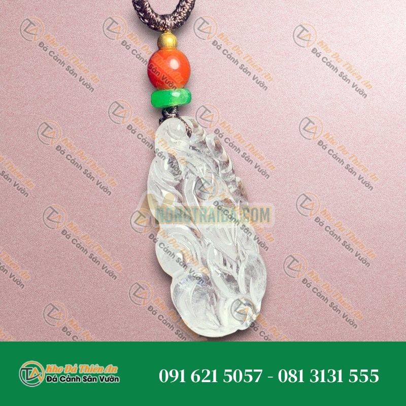 Hồ ly chúa đá Thạch anh trắng Thiên An