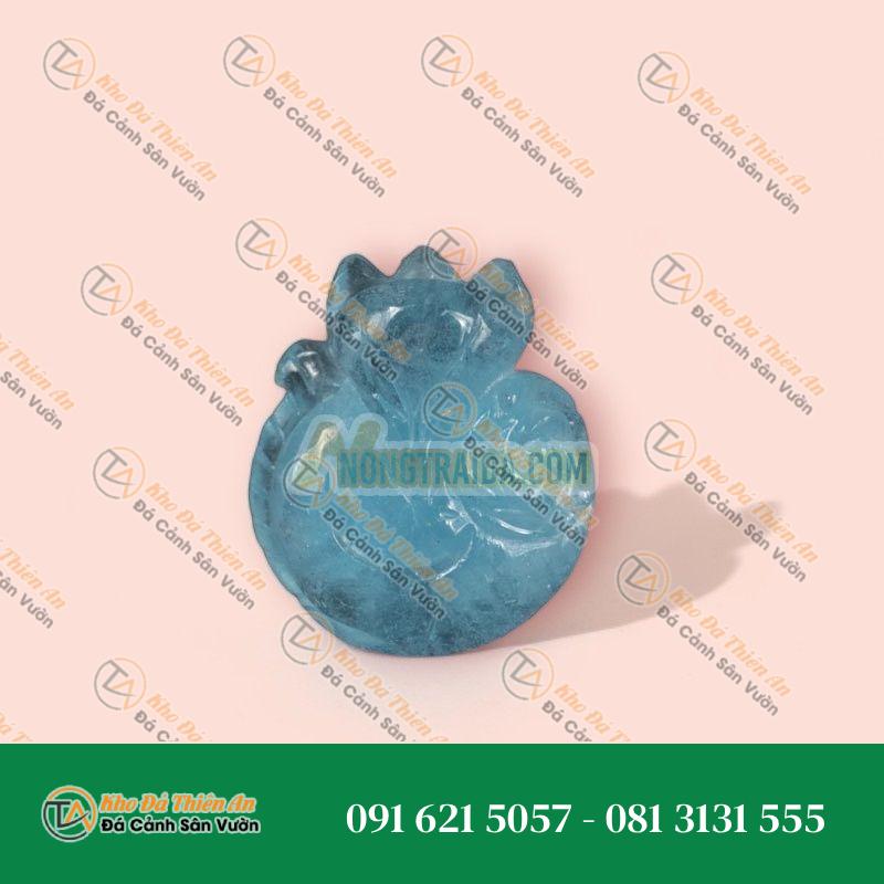 Hồ Ly ôm hoa Aquamarine 5A