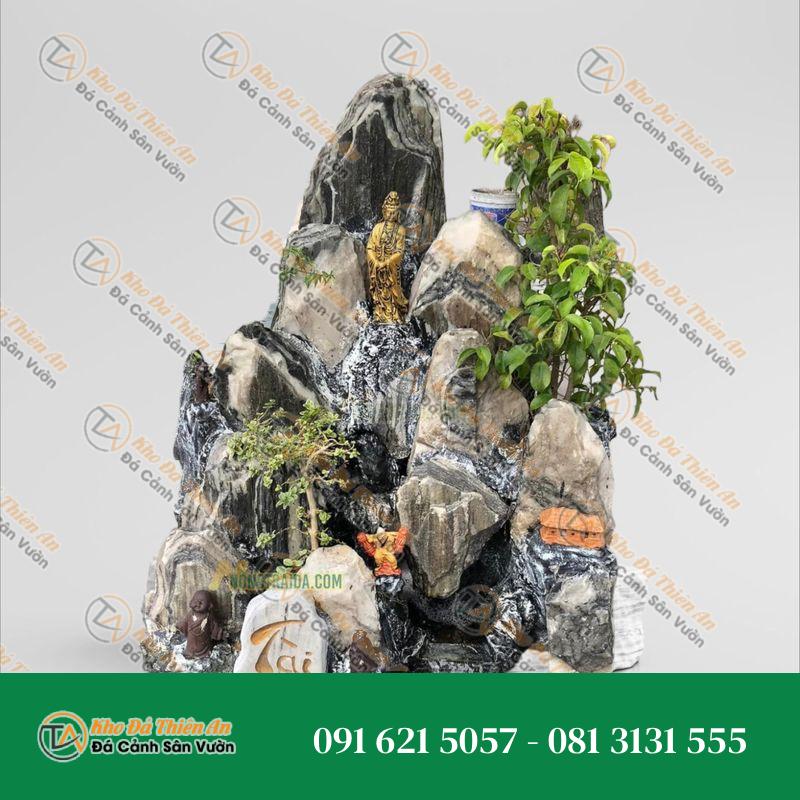 Hòn Non Bộ Cá Koi Đá Tuyết Sơn 100cm