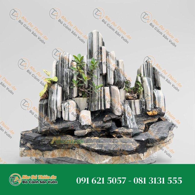 Hòn Non Bộ Cá Koi Đá Tuyết Sơn 88cm