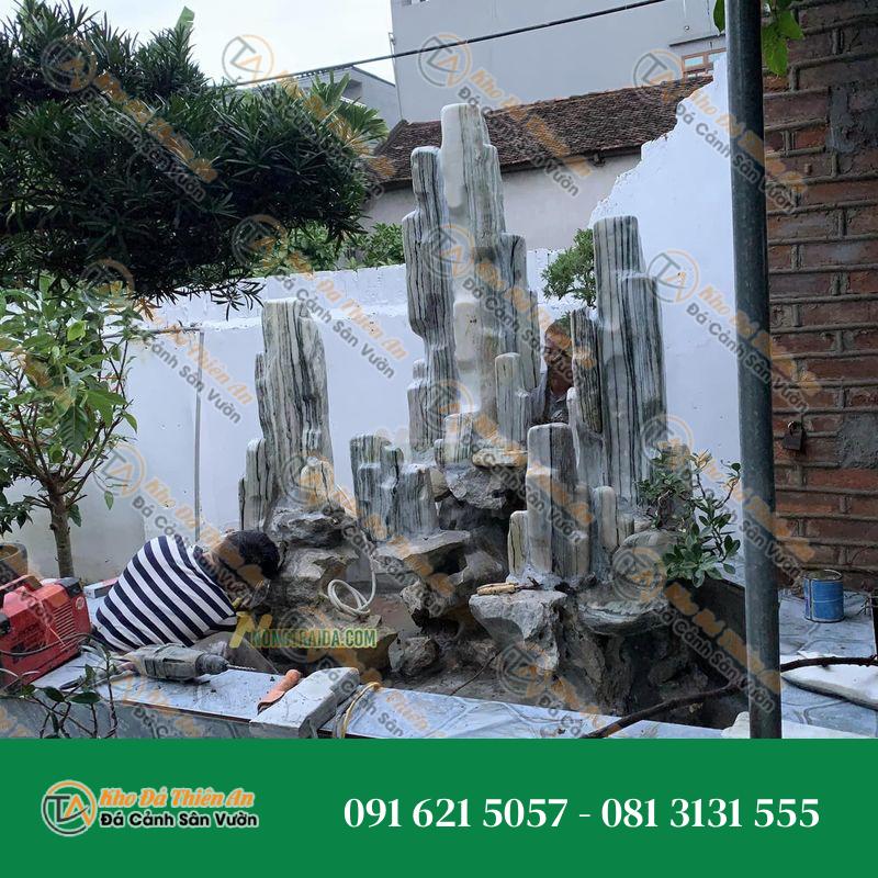 Hòn Non Bộ Hồ Cá Đá Tuyết Sơn 2.83M