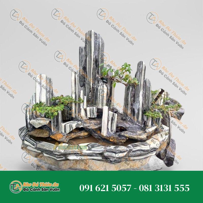 Hòn Non Bộ Khô Nhỏ Để Bàn 18.36cm