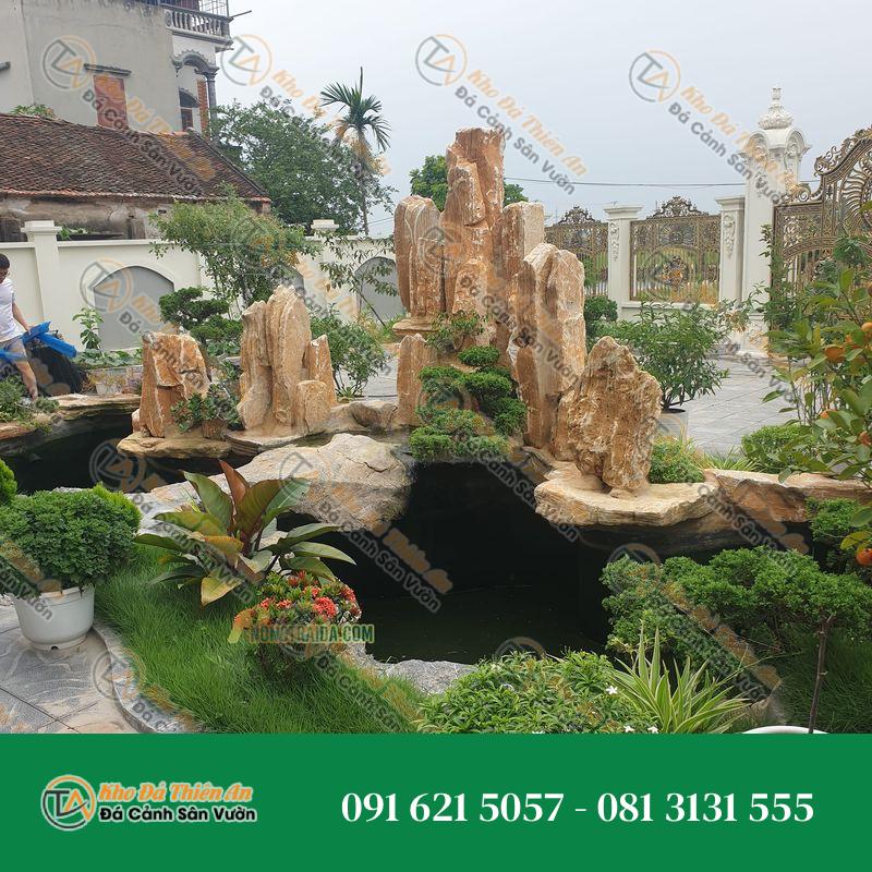 Hòn Non Bộ Lớn Ngũ Hành Sơn Sân Vườn 2.2m