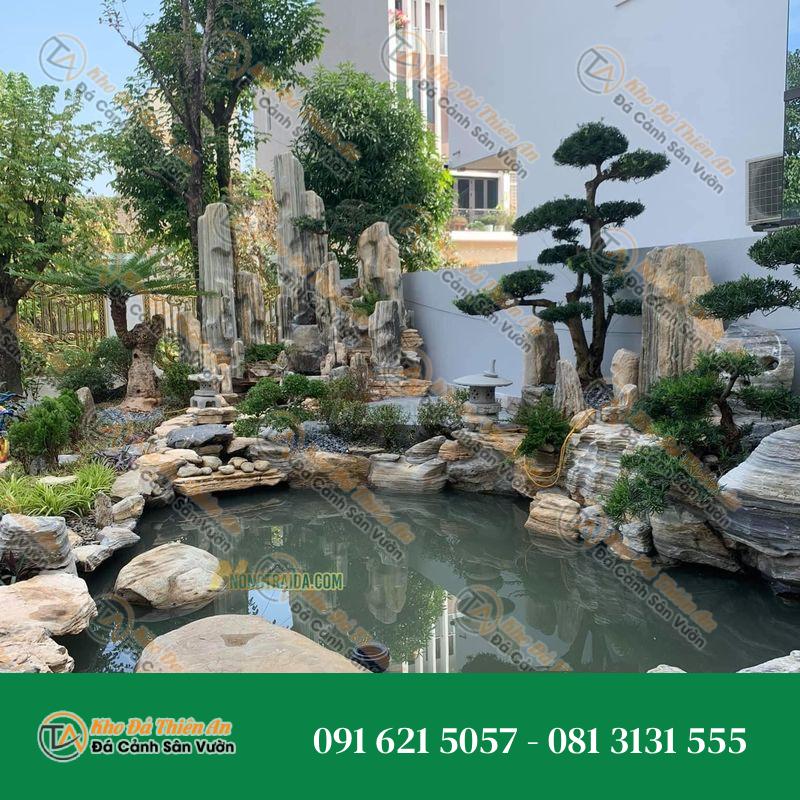 Hòn Non Bộ Lớn Ngũ Hành Sơn Tiểu Cảnh 2.38m