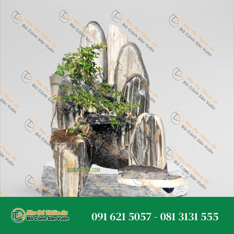 Hòn Non Bộ Mini Cho Bể Cá Đá Tuyết Sơn 67cm