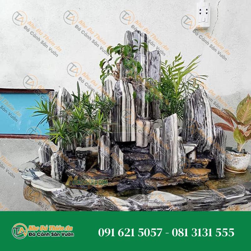 Hòn Non Bộ Mini Đá Tuyết Sơn 84cm