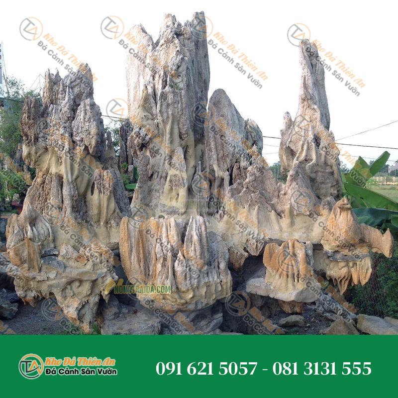Hòn Non Bộ Ngoài Trời Đá Thạch Nhũ 1.23M