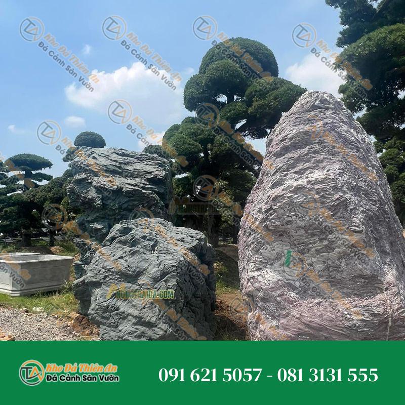 Hòn Non Bộ Ngoài Trời Đá Xanh Nhật Bản 0.96M