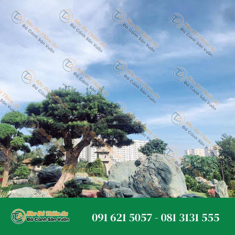 Hòn Non Bộ Thác Nước Đá Xanh Nhật Bản 0.87M