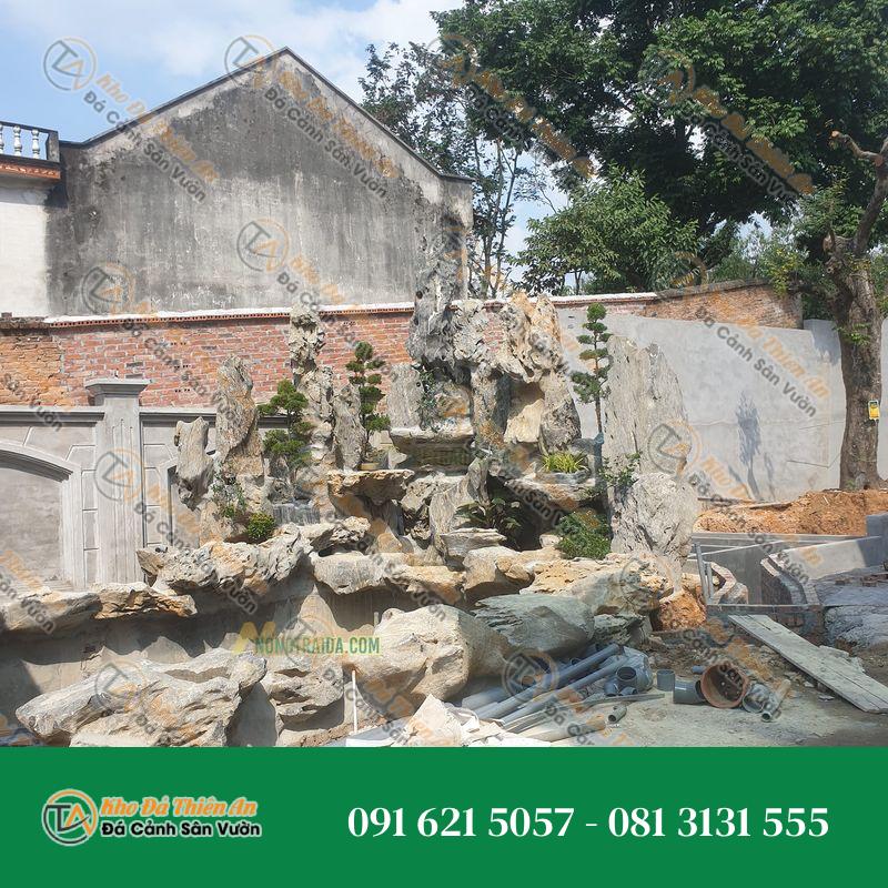 Hòn Non Bộ Trang Trí Đá Tai Mèo 1.33M
