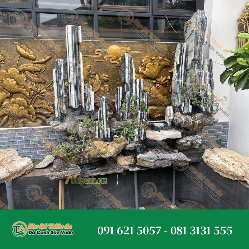 Hòn Non Bộ Trong Nhà Đá Tuyết Sơn 1.2M