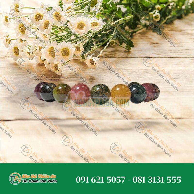 Hồng Lục Bảo – Tourmaline 10 mm