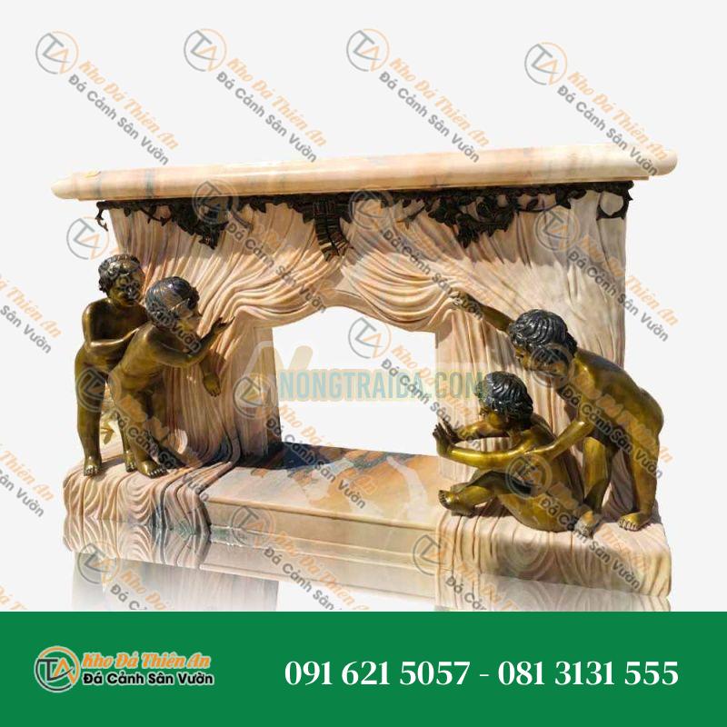 Khay đựng đồ ăn Mới, Hiện đại, Đá cẩm thạch đen và trắng, Tác giả Matteo Cibic (Còn hàng)
