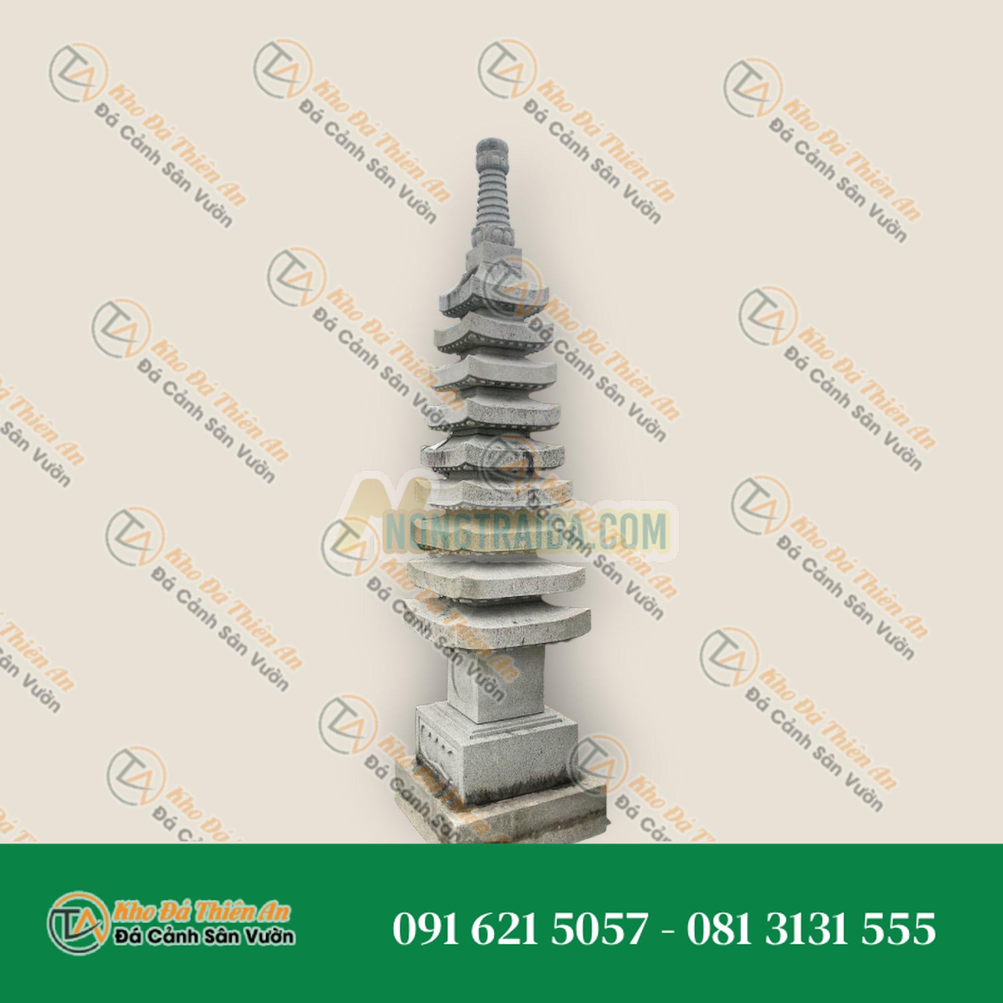 Kyujunoto, Đèn đá tháp chùa Nhật Bản