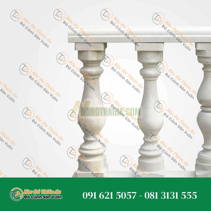 Lan can đá thạch anh cổ điển – Classic Marble Balustrade