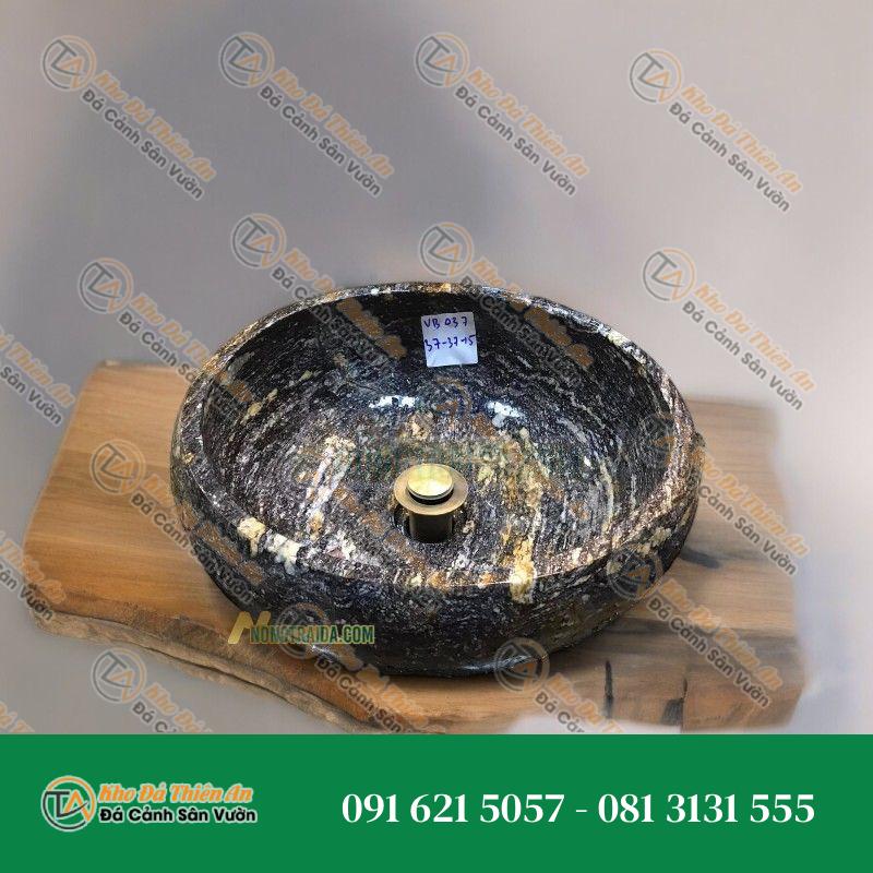 Lavabo đá cuội béo quy cách