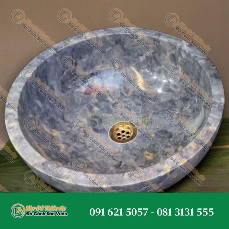 Lavabo đá marble xanh Mã Lai