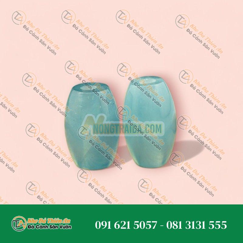 Lu thống Aquamarine 12x22mm