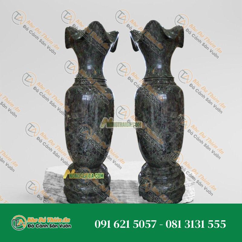 Lục Bình Đá Phong Thủy Màu Hồng 84Cm