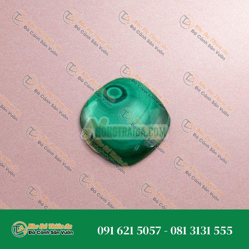 Mặt đá Lông Công chuẩn 2A 28mm