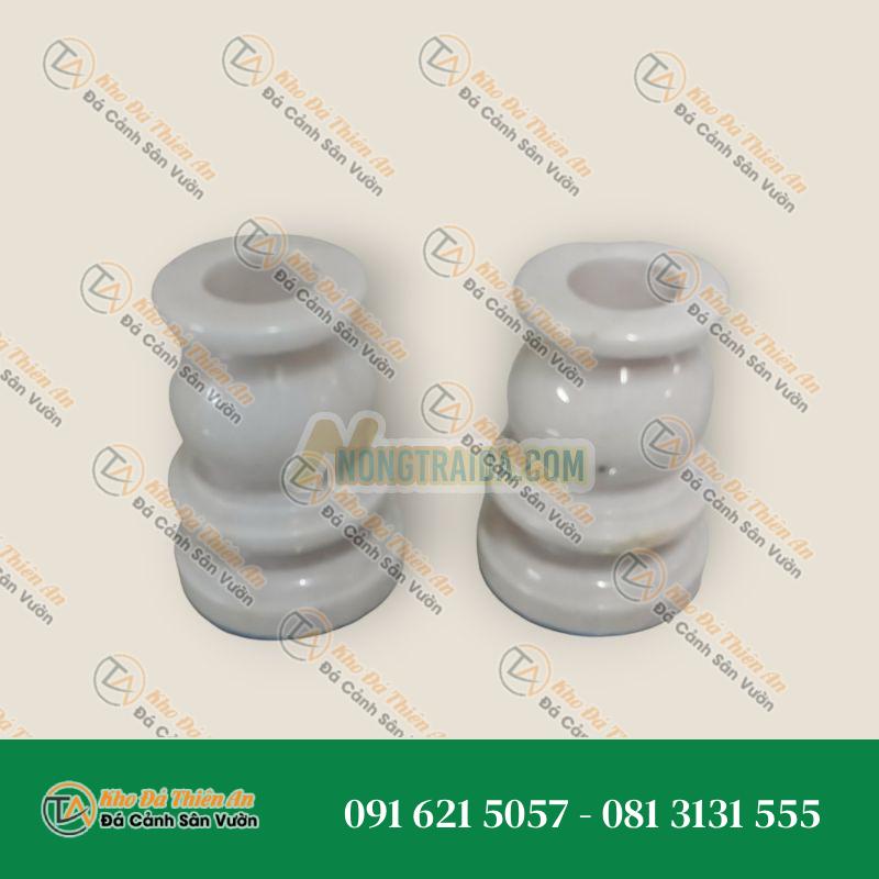 Nến điện từ đá cẩm thạch, 1 cặp