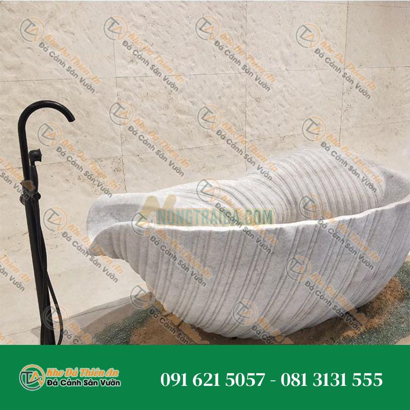 cung cấp trực tiếp bồn tắm đứng tự do màu trắng từ đá tự nhiên cho phòng tắm
