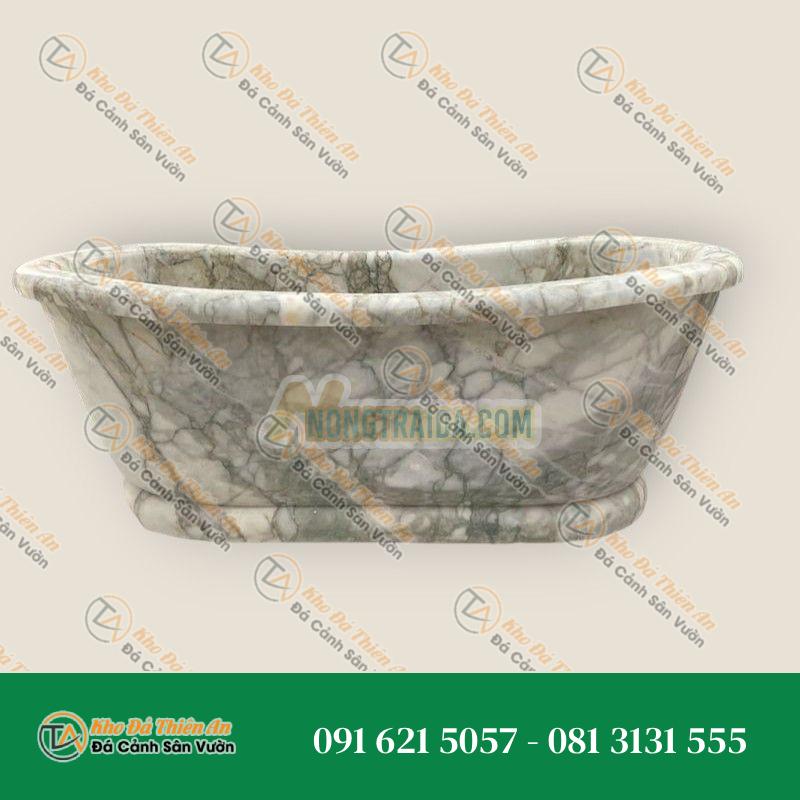 Bồn tắm đá Calacatta xanh